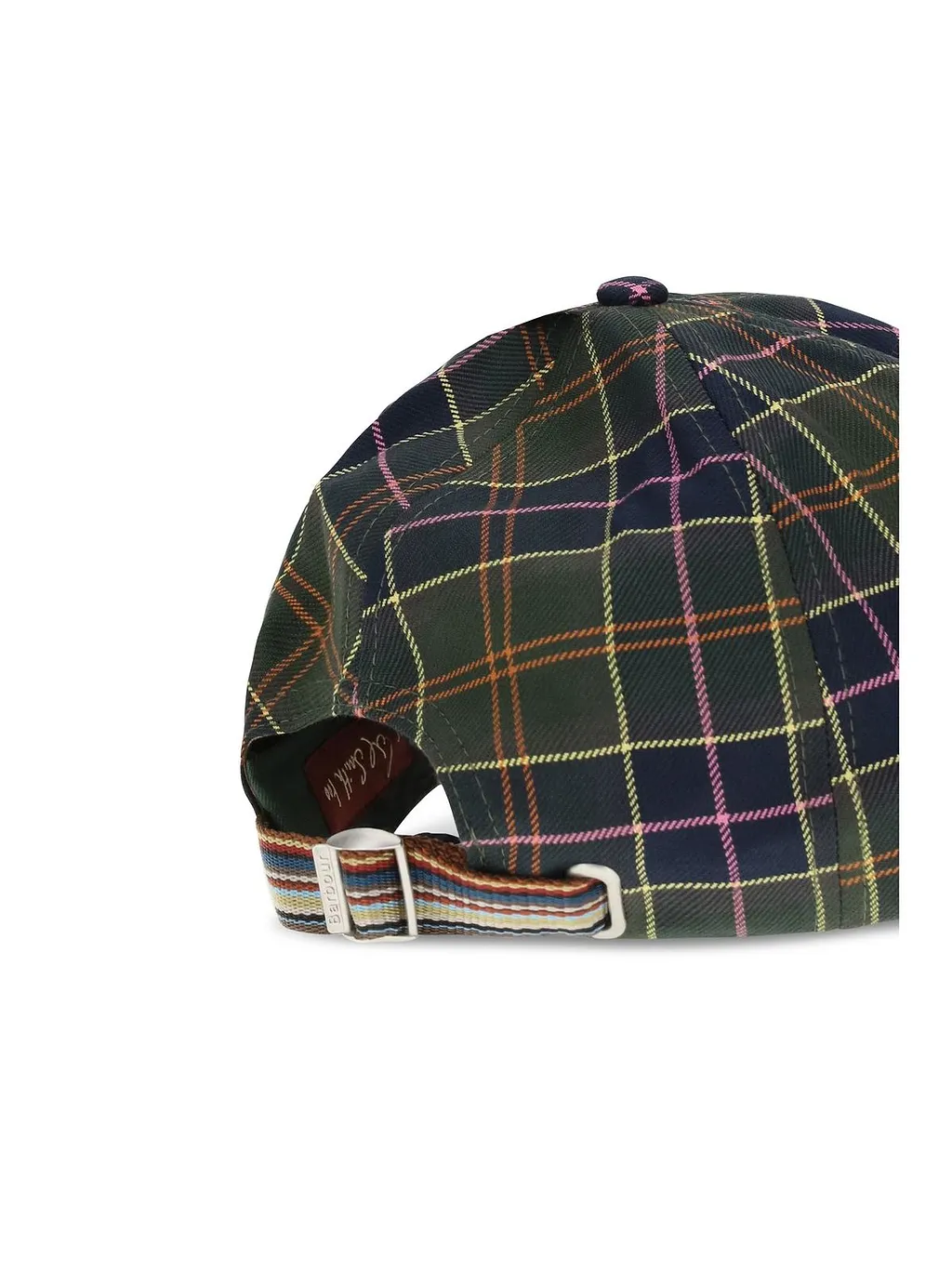 Barbour X Paul Smith Tartan Pattern Baseball Cap
