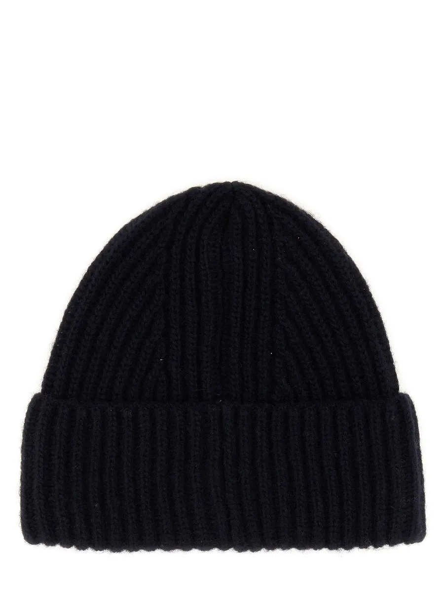 Baracuta Logo Patch Beanie Hat
