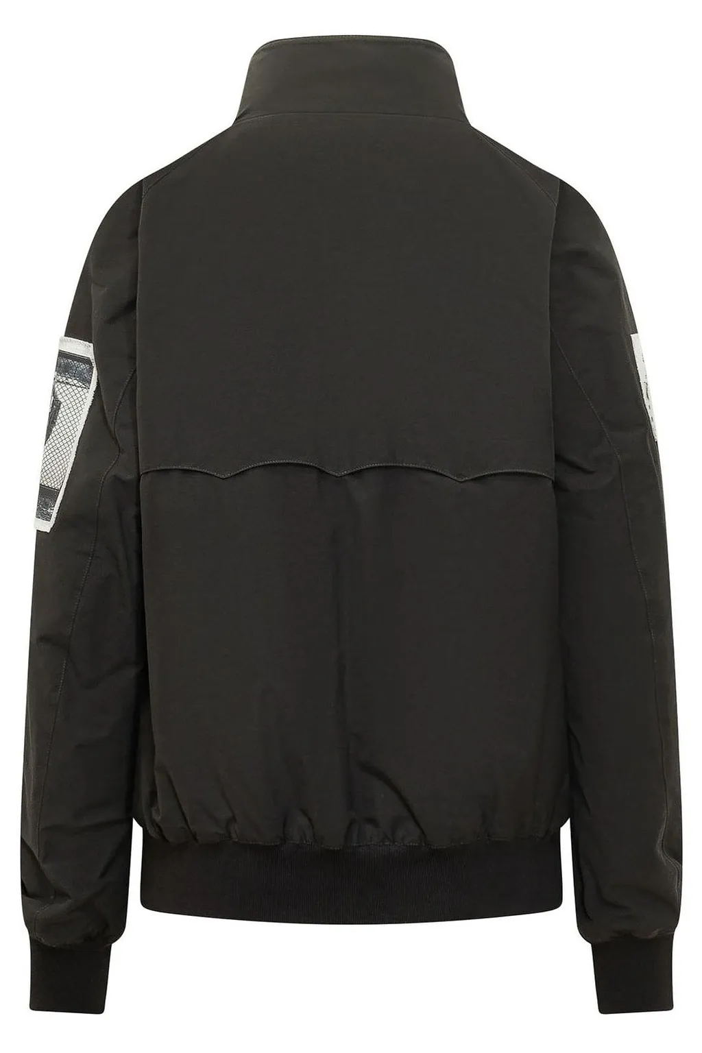 Baracuta Graphic Patch Zip-Up Jacket