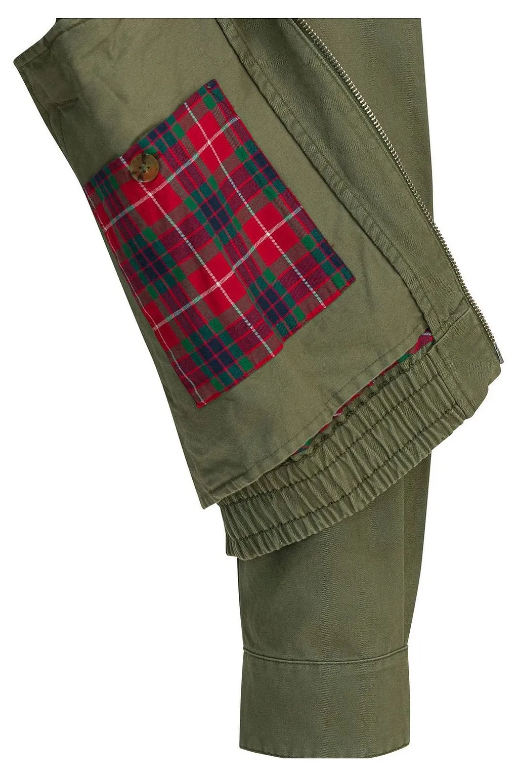 Baracuta Zip-Up Harrington Jacket