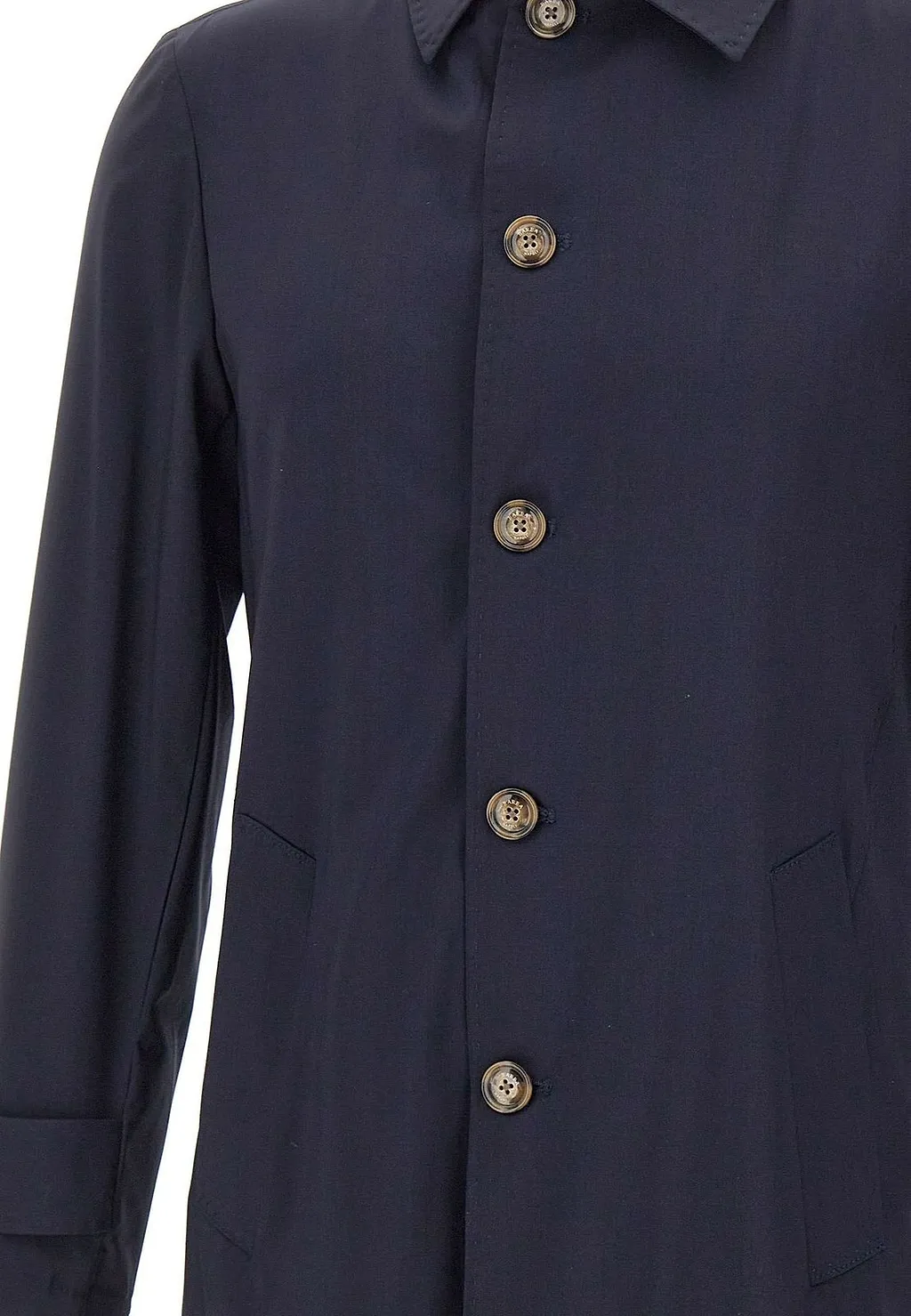 Barba Bristol Single-Breasted Trench Coat