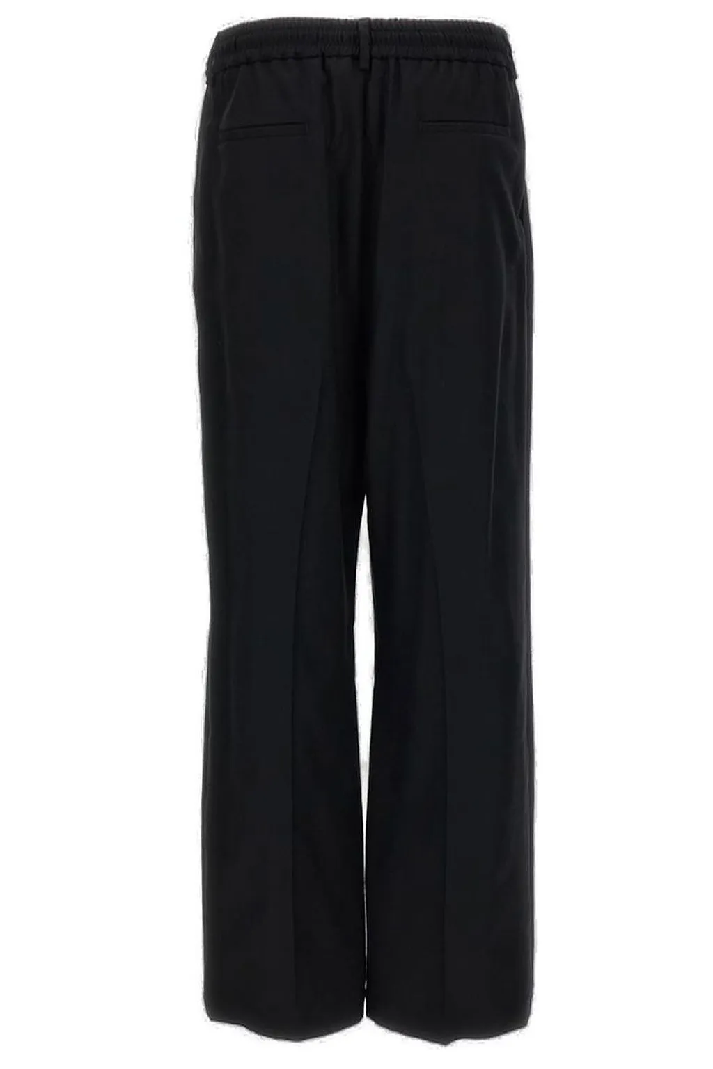 Barena Drawstring Pleated Wide-Leg Trousers