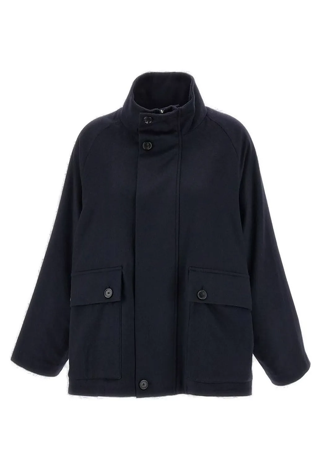 Barena Long-Sleeved Straight-Hem Coat