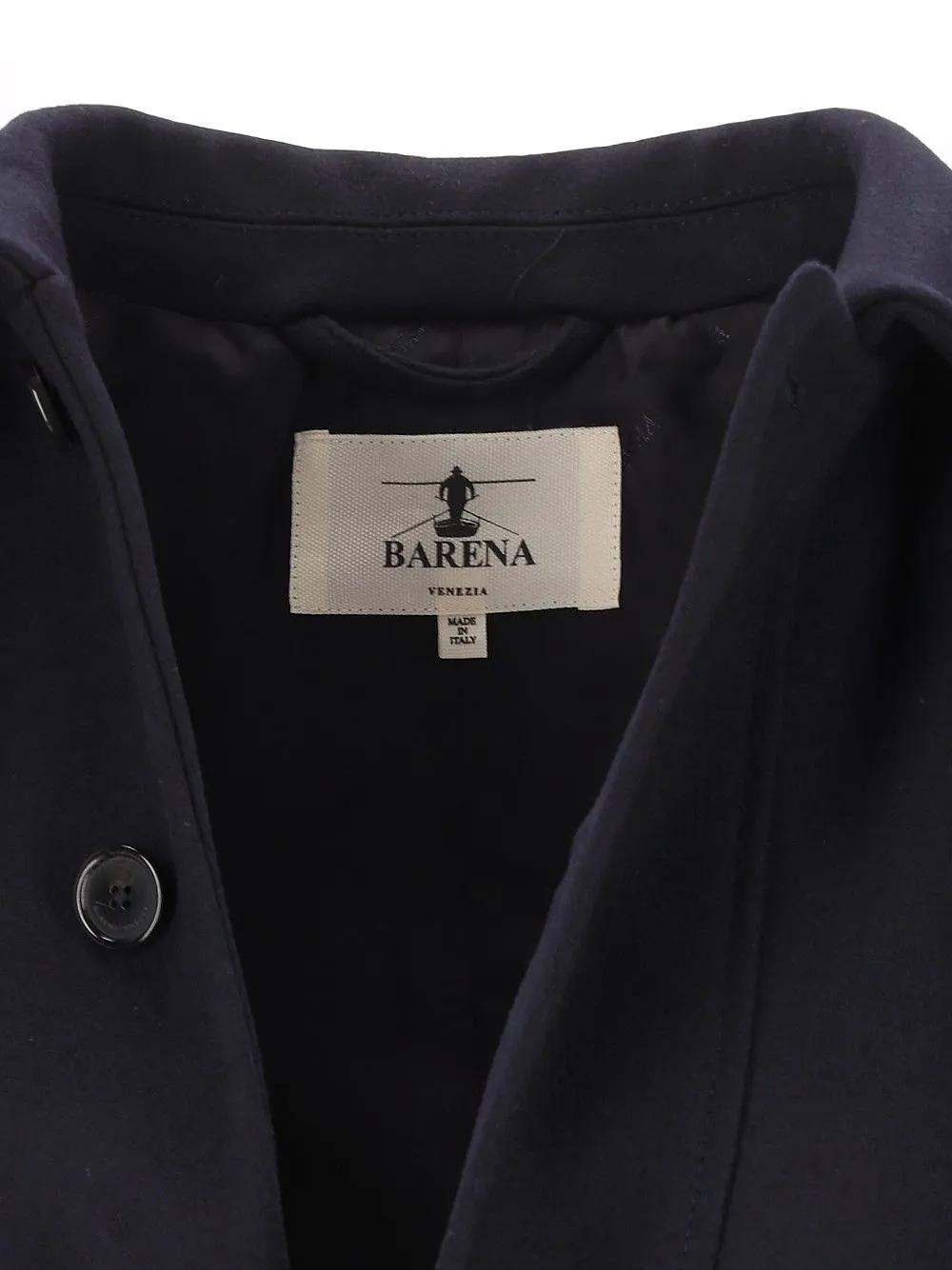 Barena Ovidio Belted Button-Front Coat