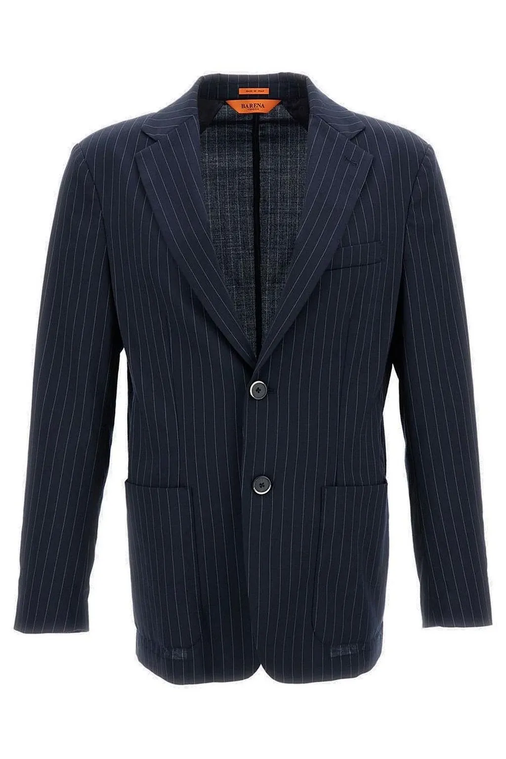 Barena Striped Single-Breasted Blazer