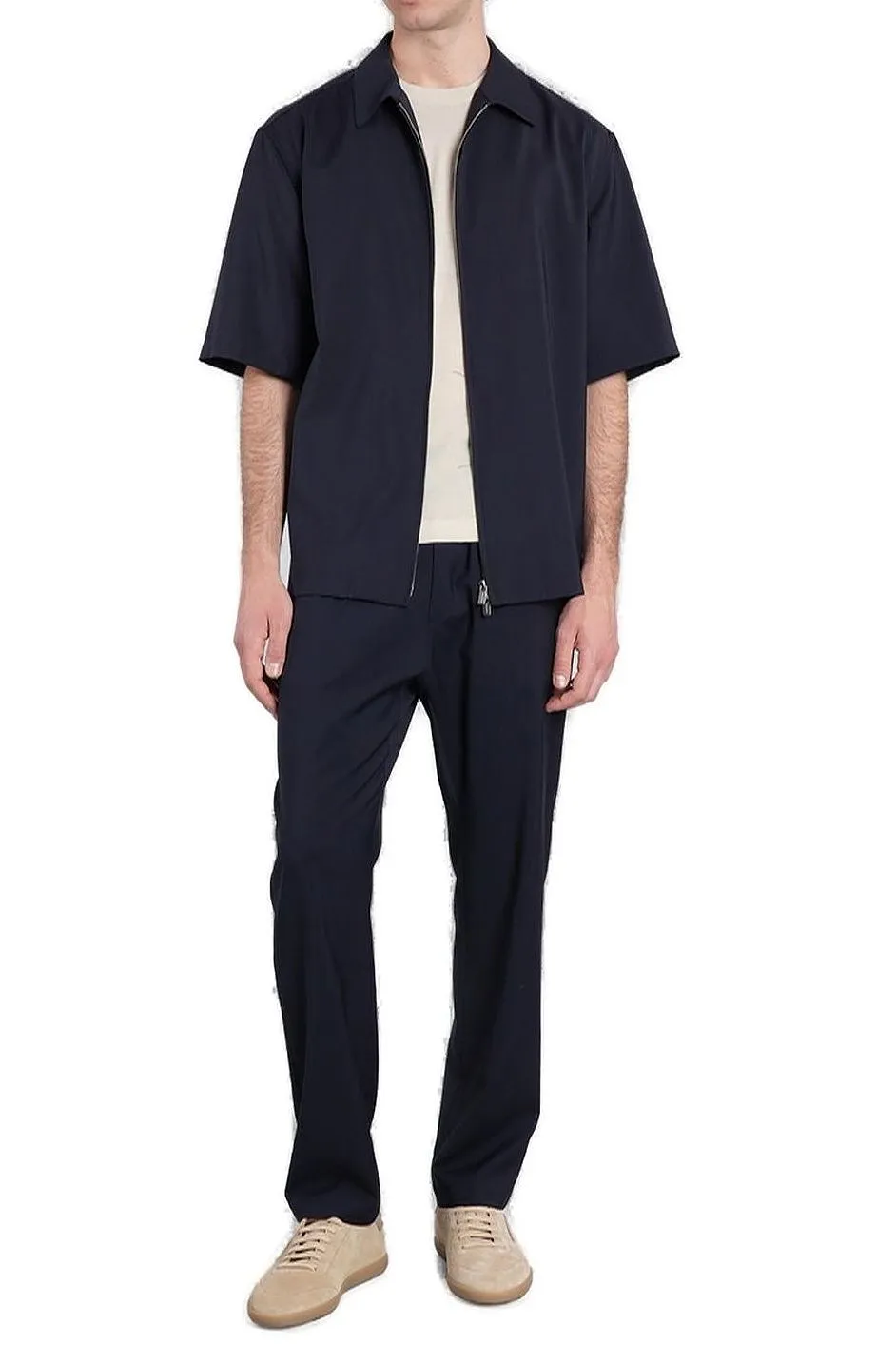 Barena Two Way Zipped Prama Casual Jacket