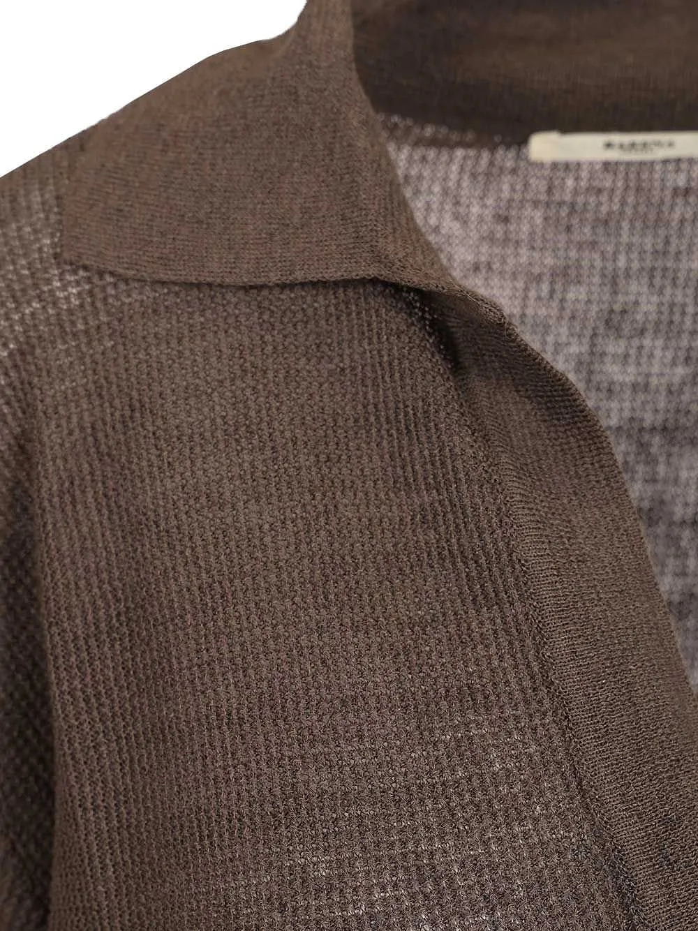 Barena Vibia Risada Open Collar Knitted Top