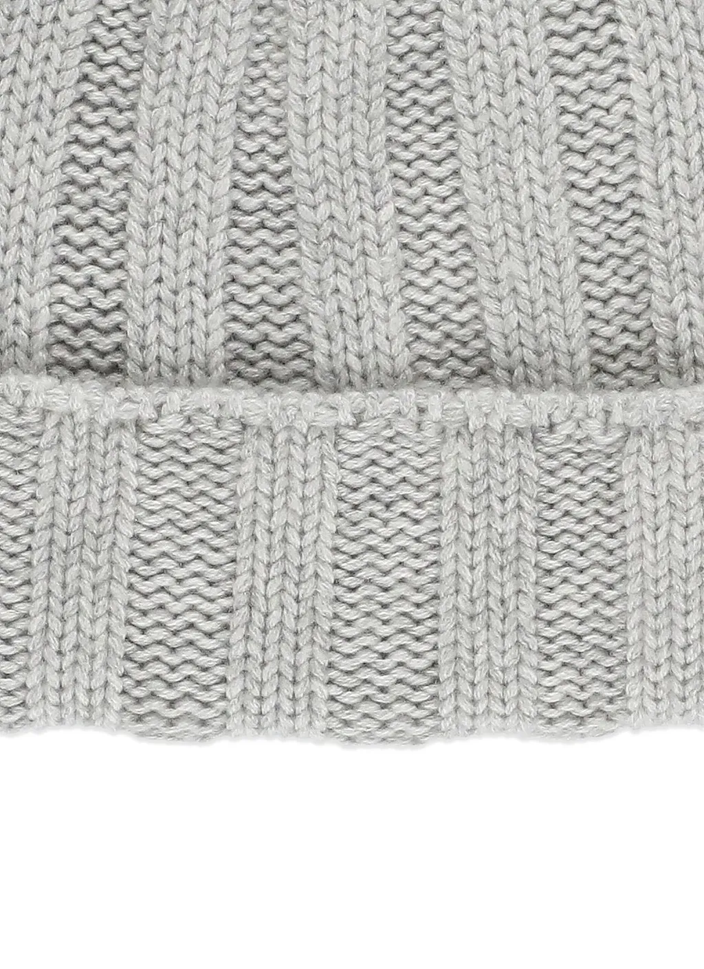 Barna Cashmere Ribbed Beanie Hat