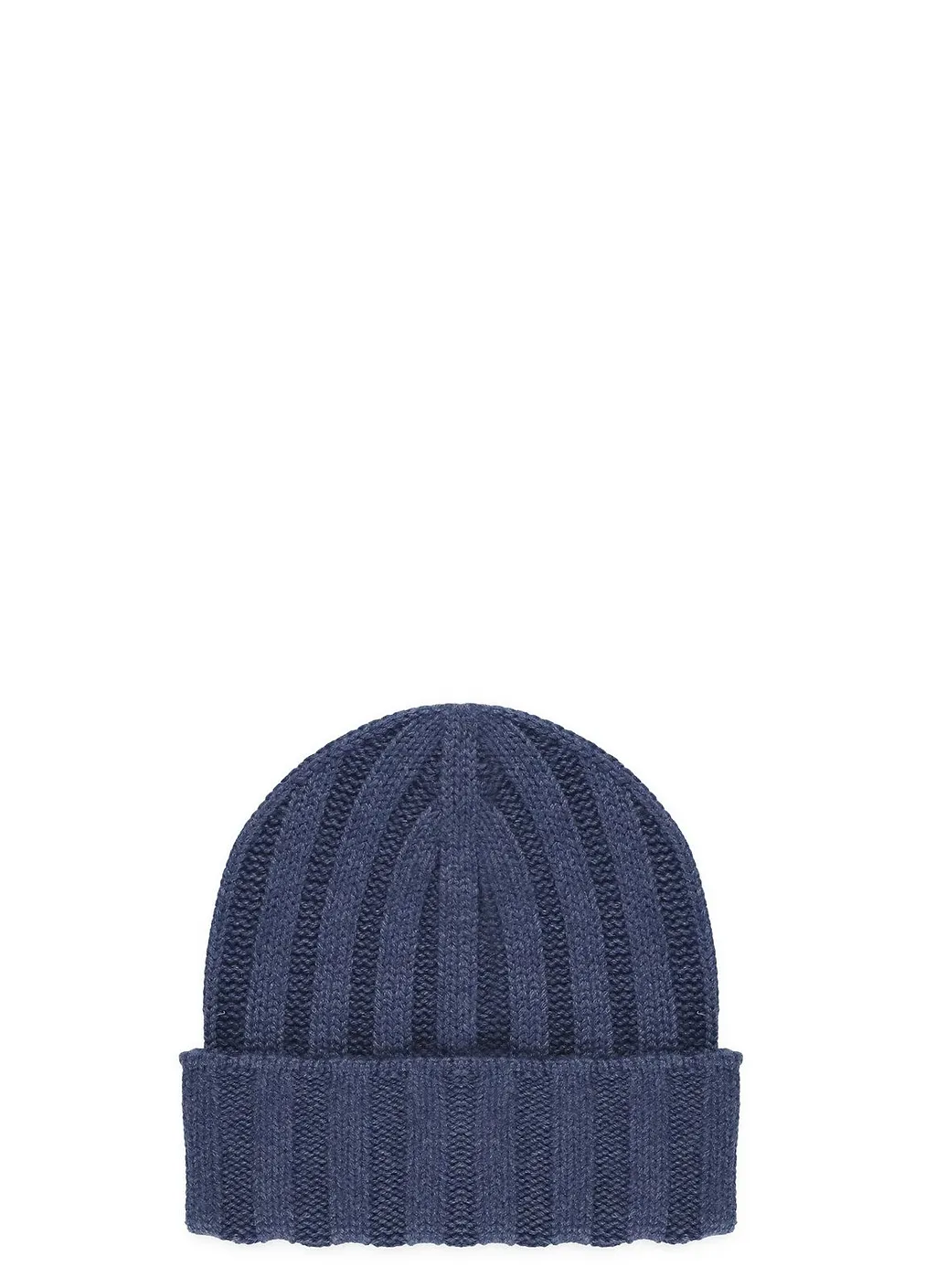 Barna Cashmere Ribbed Beanie Hat