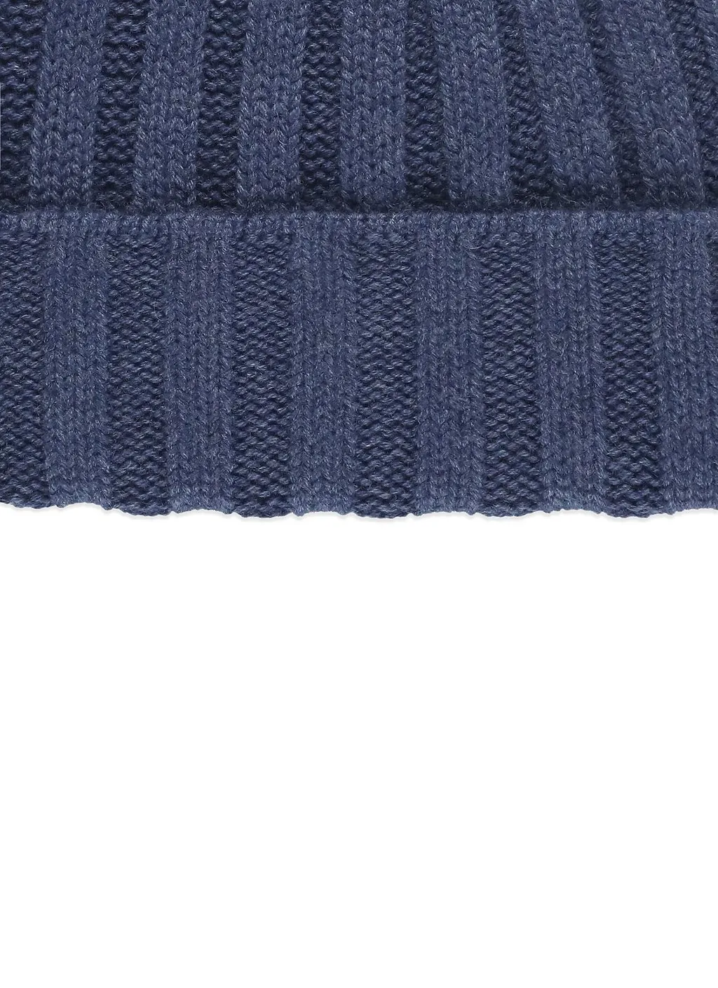 Barna Cashmere Ribbed Beanie Hat