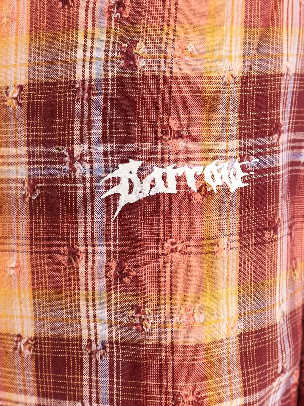 Barrow Checked Logo Shorts