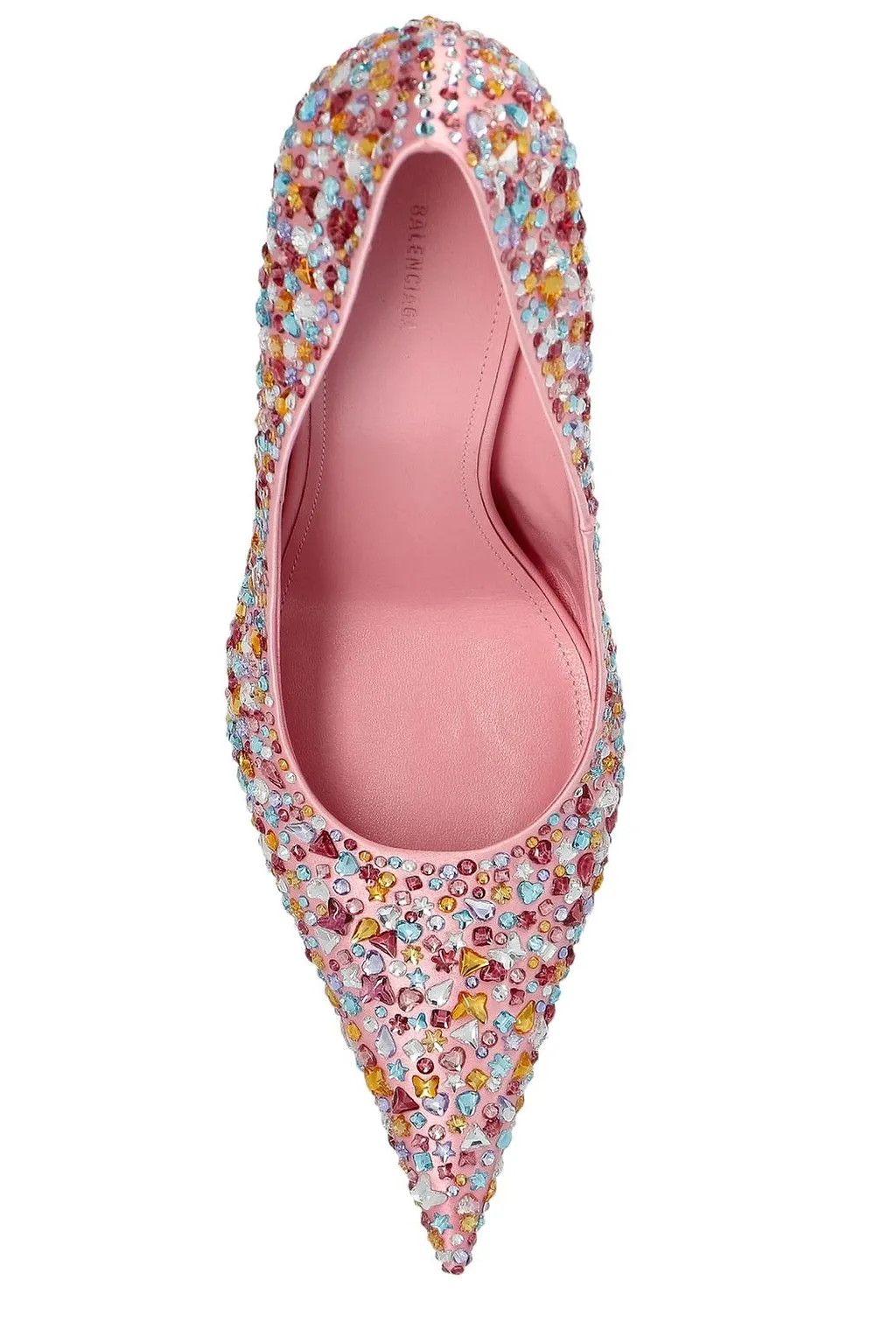 Gem Pointed-Toe Pumps