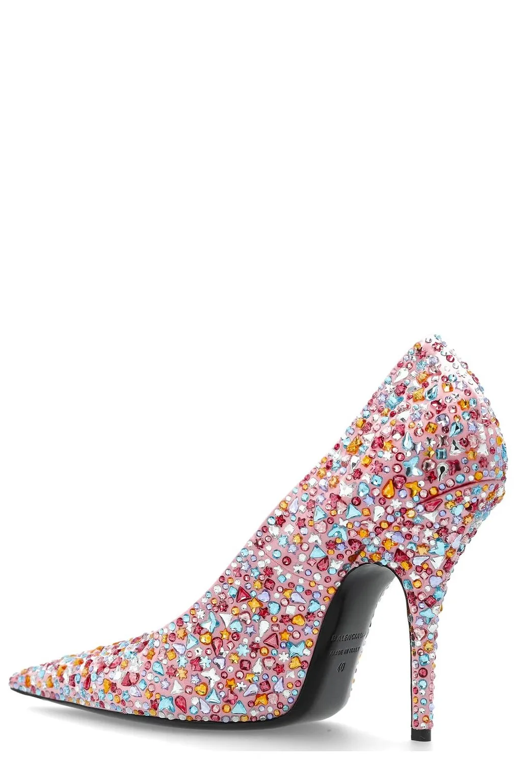 Gem Pointed-Toe Pumps