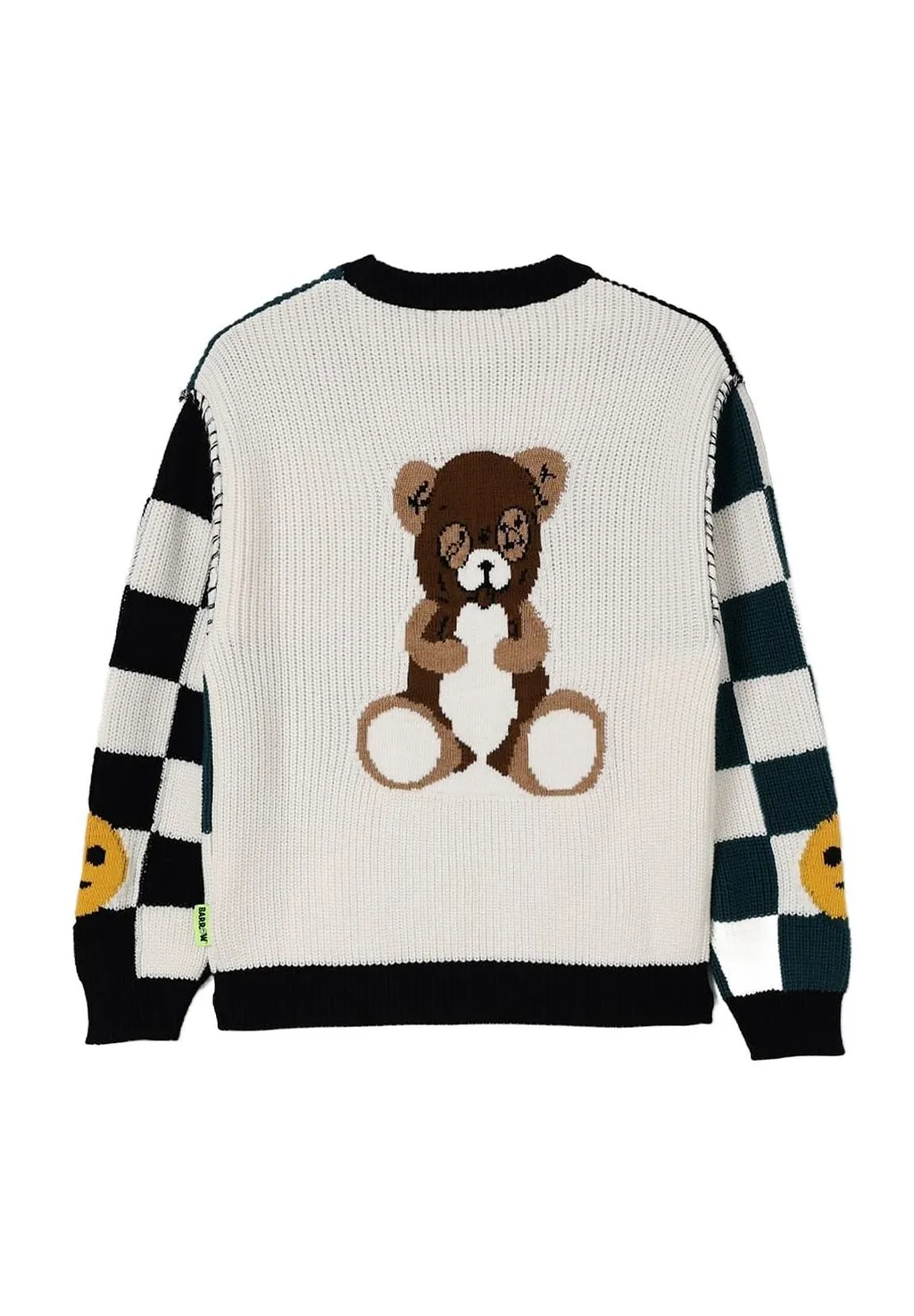 Barrow Kids Checked Crewneck Jumper