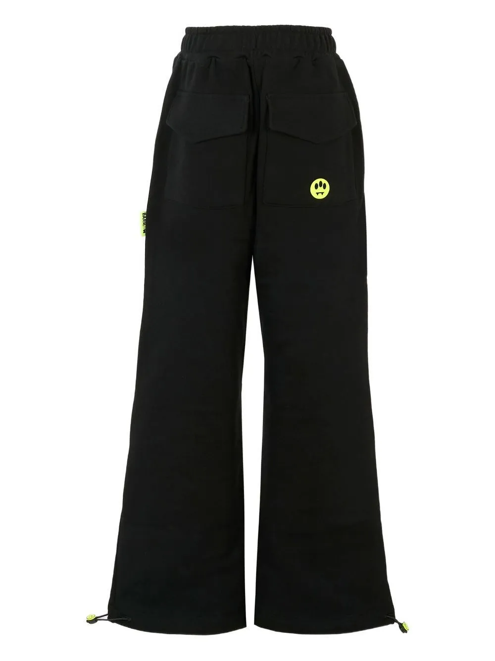 Barrow Kids Logo Patch Straight-Leg Pants