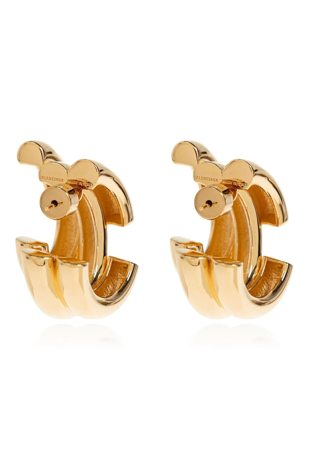 Logo Engraved Earrings