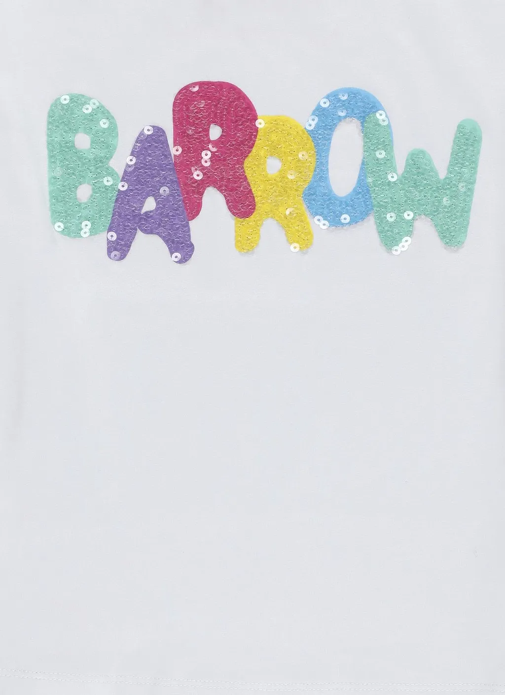 Barrow Kids Sequined Logo T-Shirt