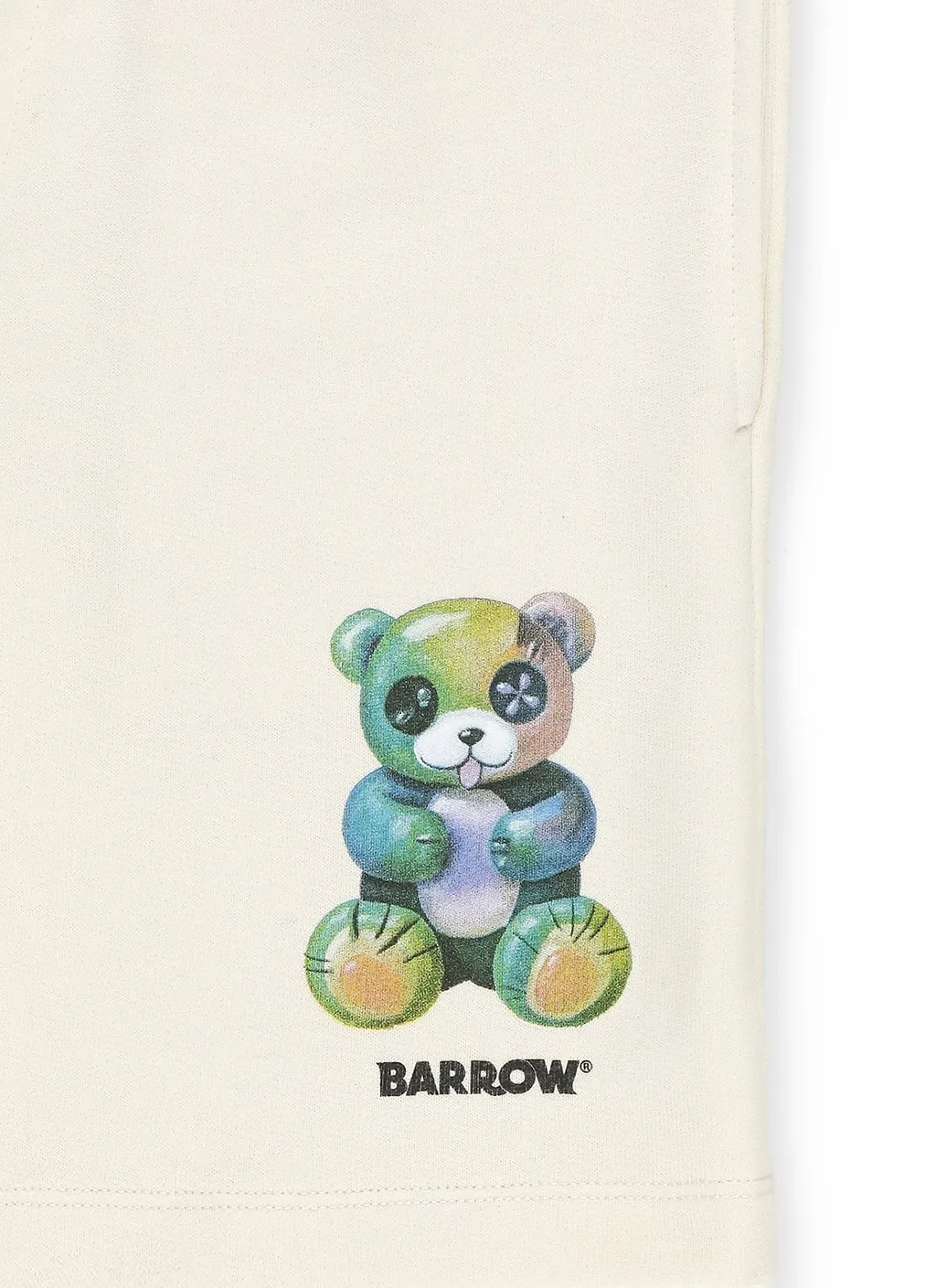 Barrow Kids Teddy Print Bermuda Shorts