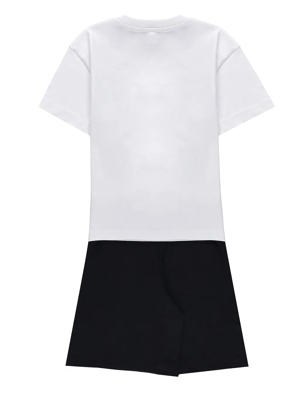 Barrow Kids Teddy Print T-Shirt And Shorts Set