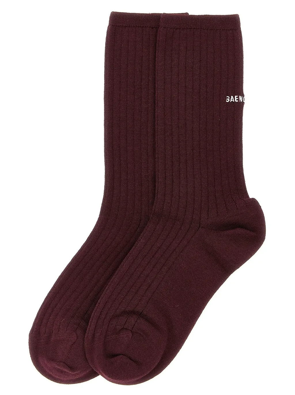Logo Ribbed Socks