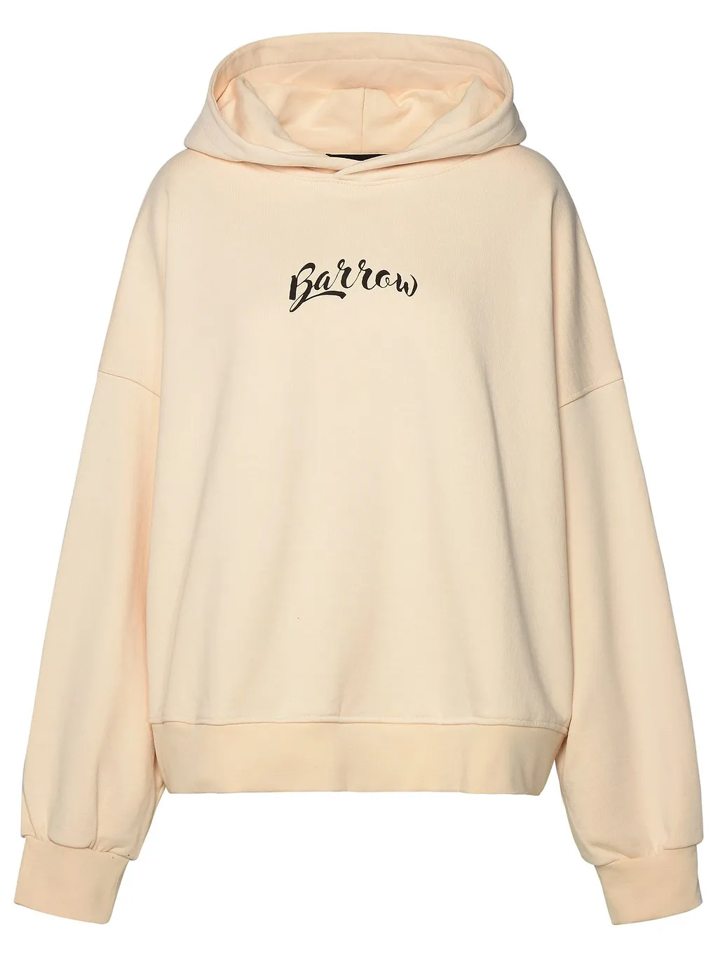 Barrow Logo-Print Drop Shoulder Hoodie
