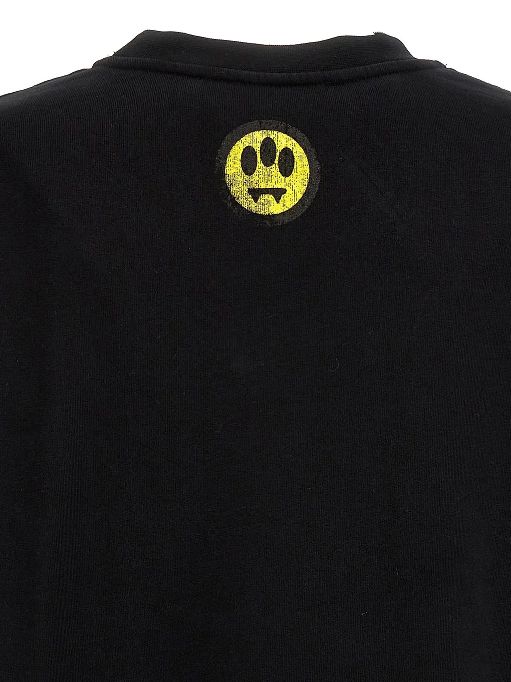 Barrow Logo-Print Distressed Crewneck Sweatshirt