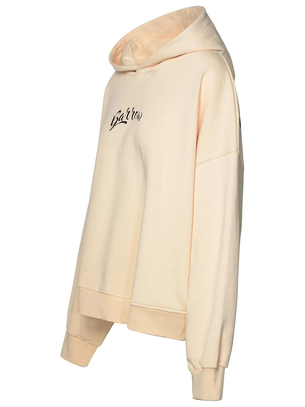 Barrow Logo-Print Drop Shoulder Hoodie