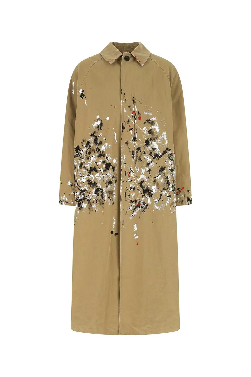 Paint Splatter Detailed Car Coat