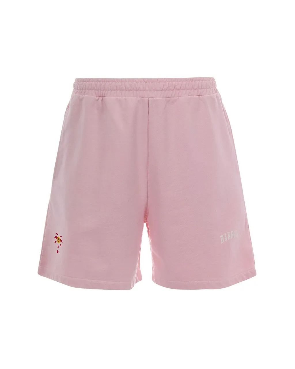 Barrow Logo Printed Bermuda Shorts
