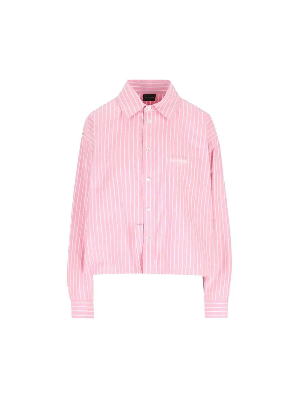 Pinstriped Long-Sleeved Shirt