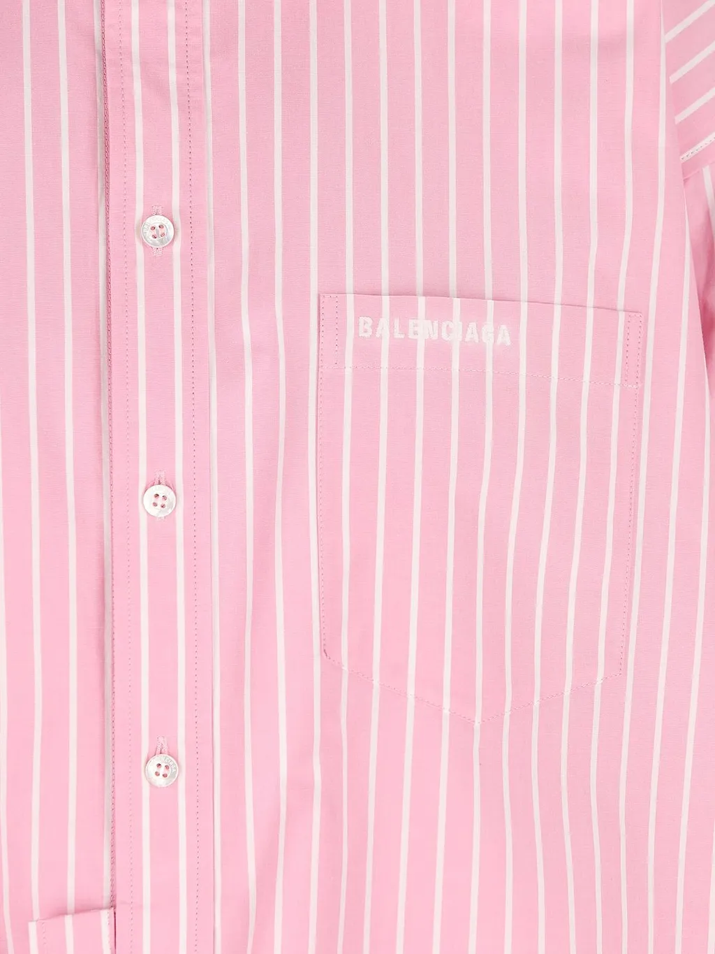 Pinstriped Long-Sleeved Shirt