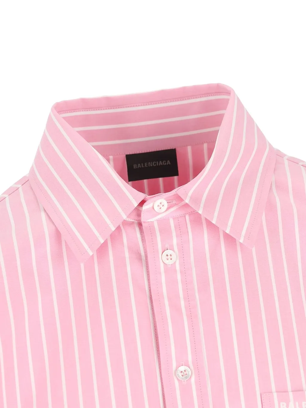 Pinstriped Long-Sleeved Shirt