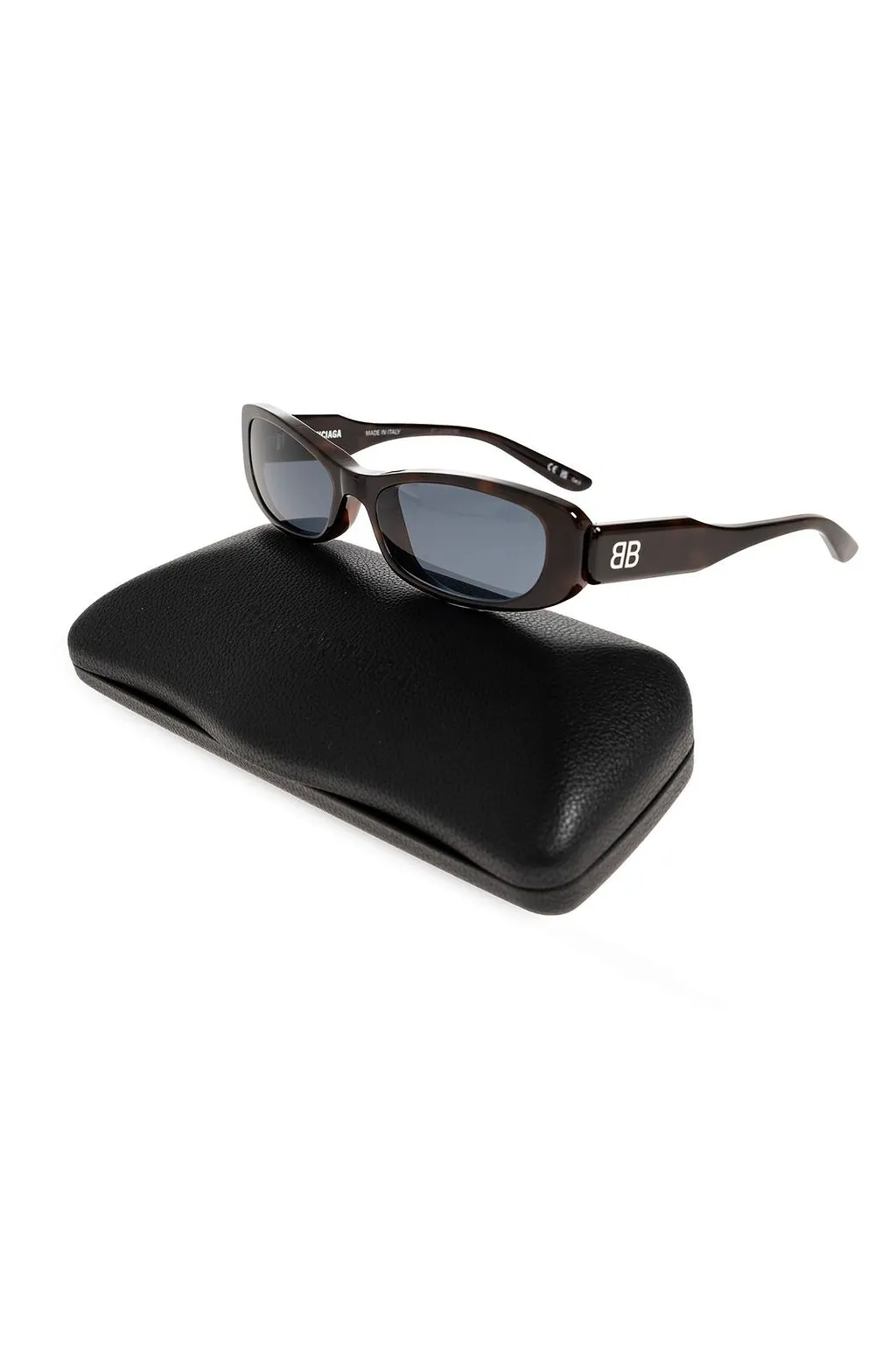 Rectangular Logo-Detail Sunglasses