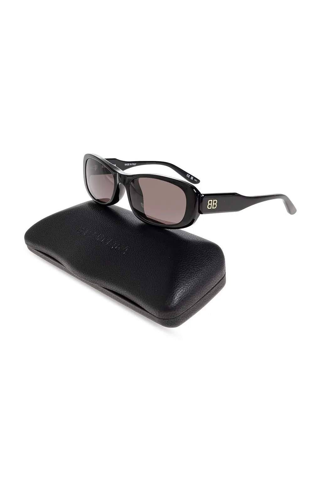 Rectangular Logo-Detail Sunglasses