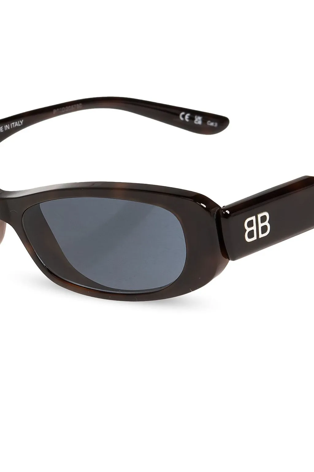 Rectangular Logo-Detail Sunglasses