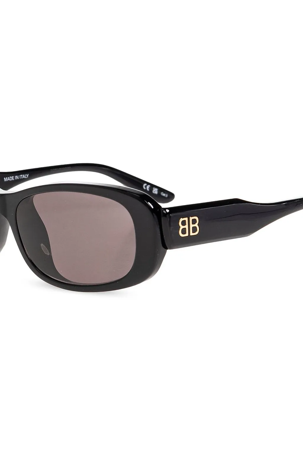 Rectangular Logo-Detail Sunglasses