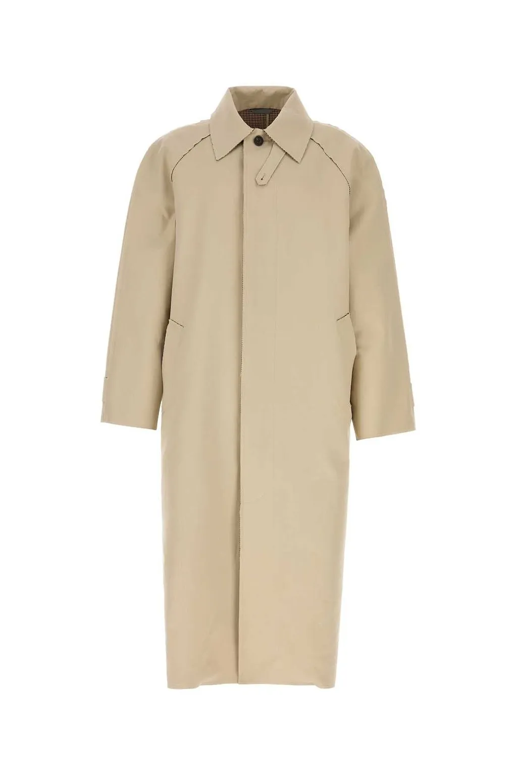 Raw Edge Carcoat