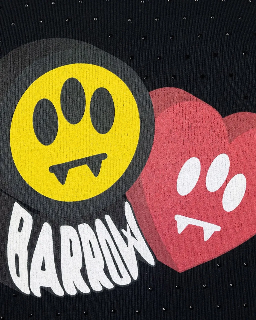 Barrow Logo Printed High Neck Sweatshirt