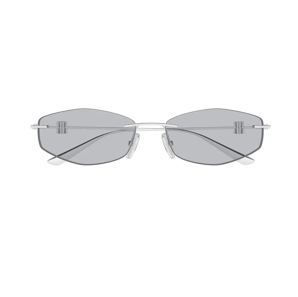 Rimless Rectangular Sunglasses