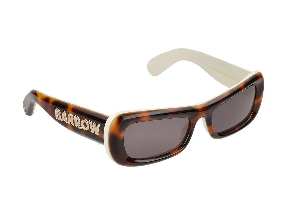 Barrow Rectangular Logo-Detail Sunglasses