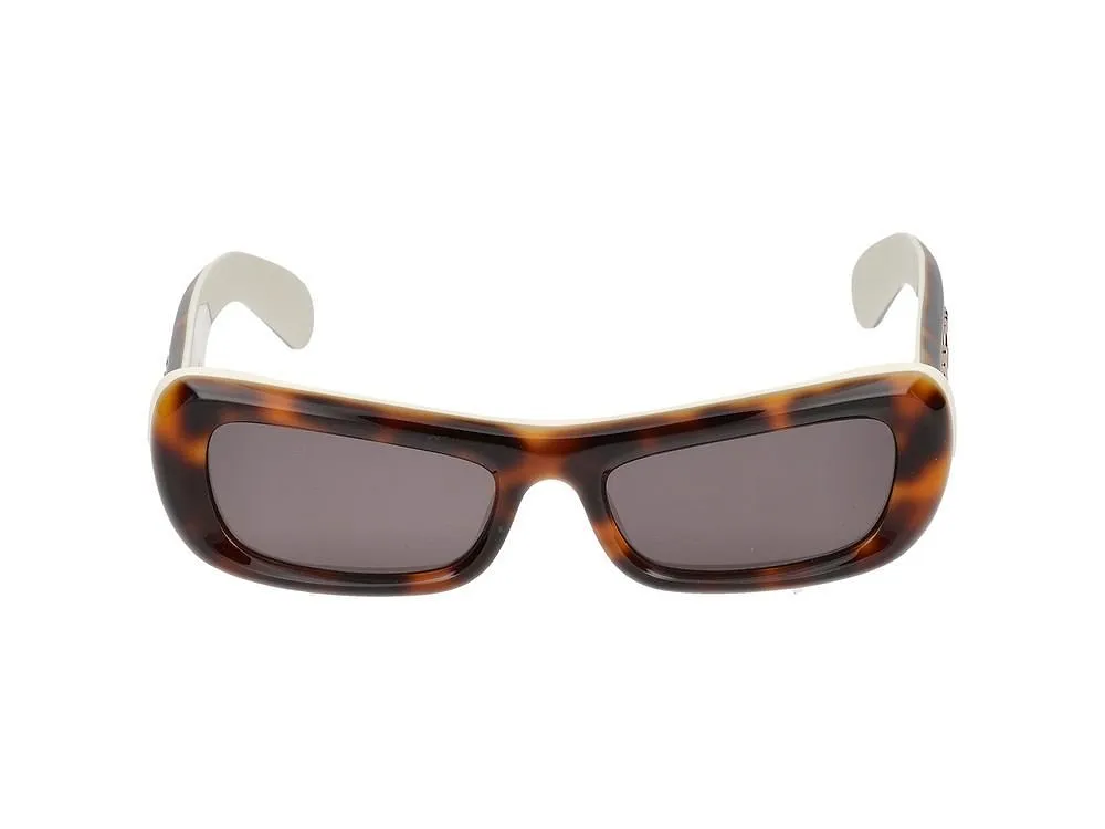 Barrow Rectangular Logo-Detail Sunglasses
