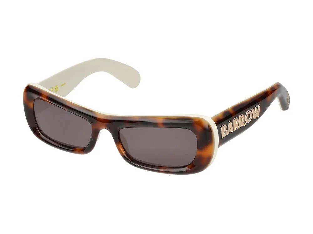 Barrow Rectangular Logo-Detail Sunglasses