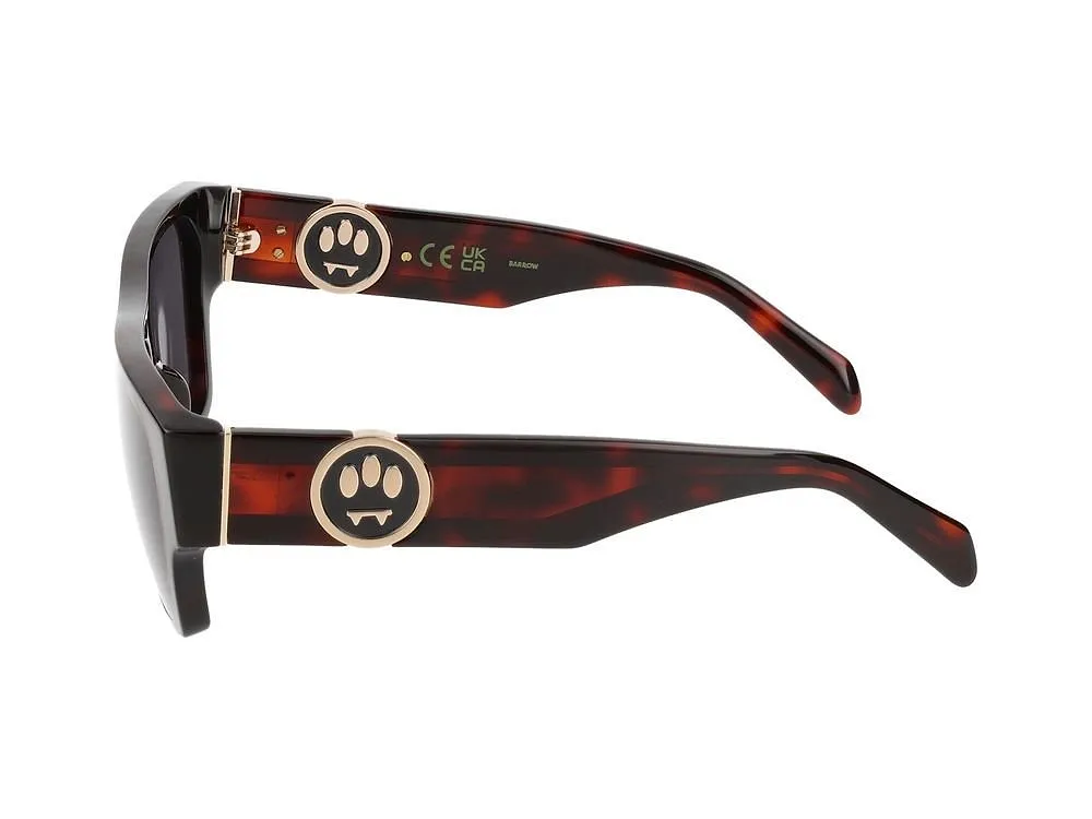 Barrow Rectangular Logo-Detail Sunglasses