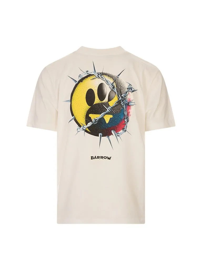 Barrow Printed Crewneck T-Shirt