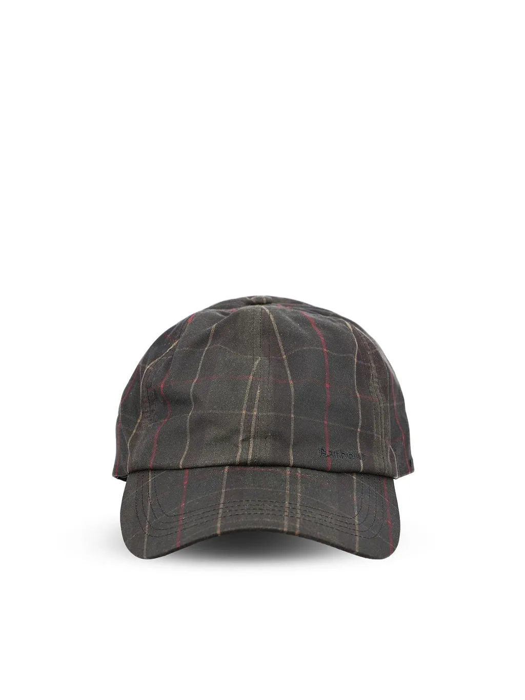 Barbour Checked Baseball Cap