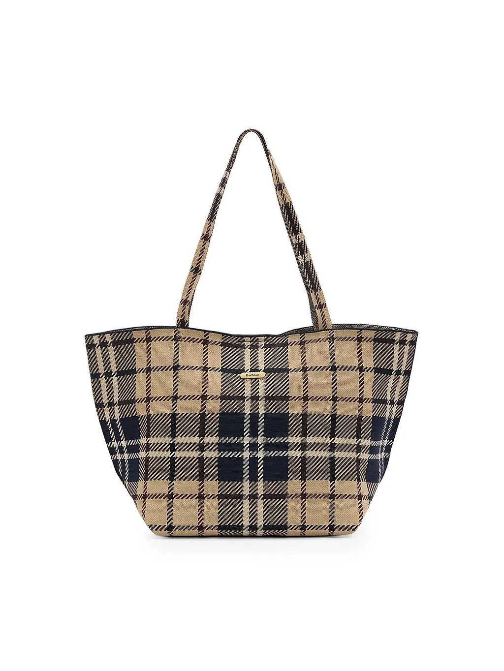 Barbour Check Tote Bag