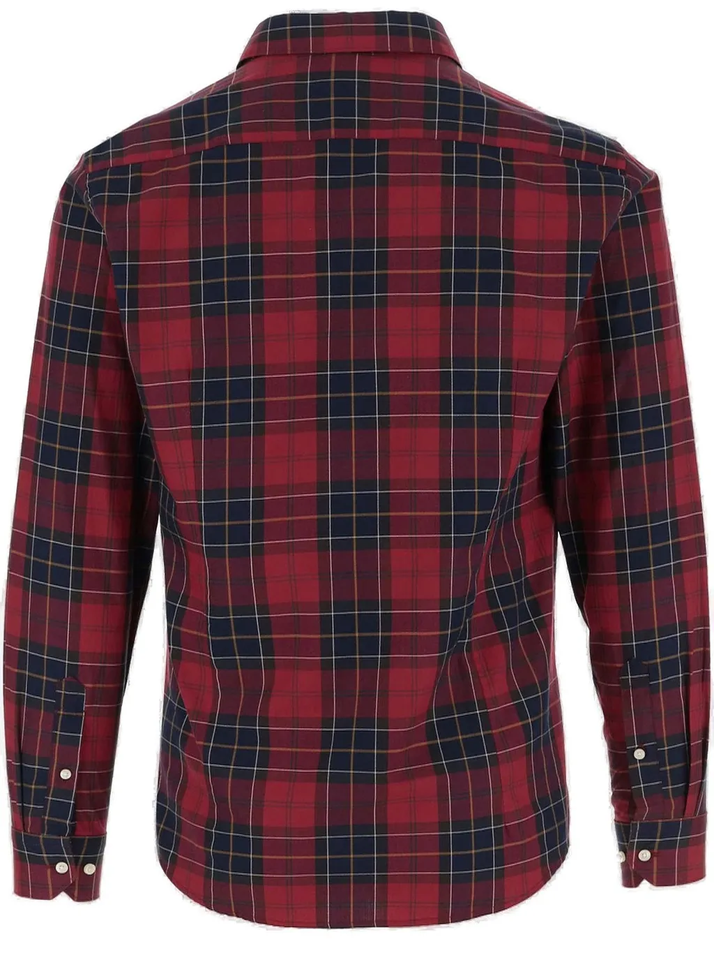 Barbour Checked Collared Long-Sleeve Shirt
