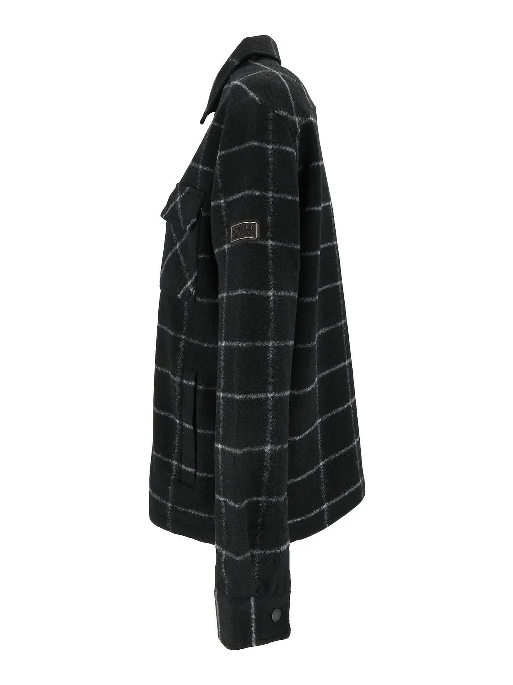 Barbour Checked Zip-Up Jacket