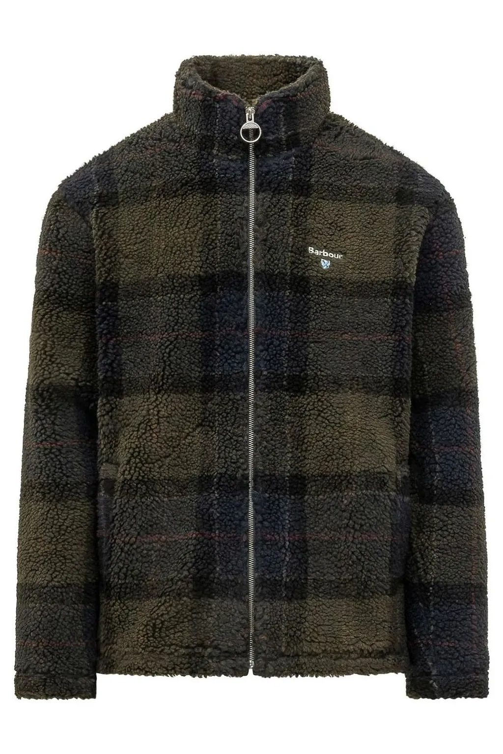 Barbour Checked Zipped Jacket