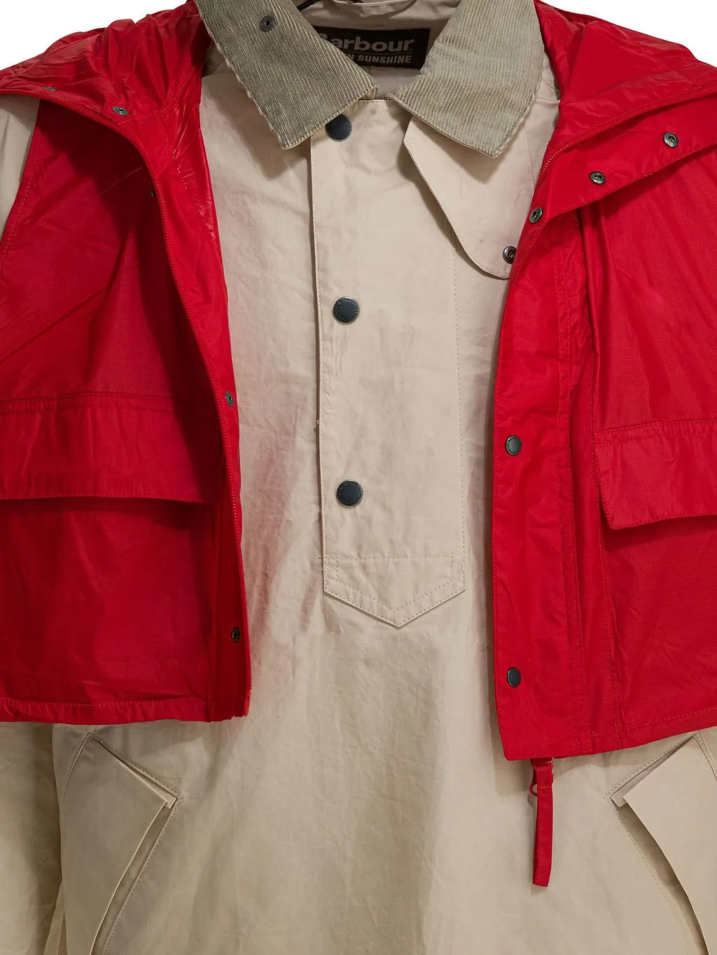 Barbour X Kaptain Sunshine Transport Smock Casual Jacket
